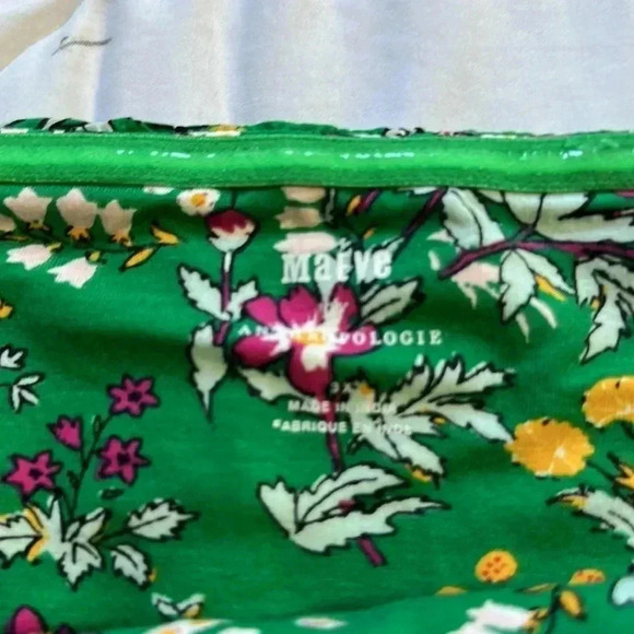 Maeve by Anthropologie Women's Green Floral Halter Top Size 3X NWT - Picture 5 of 6